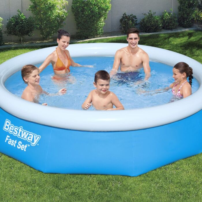 Piscina Desmontável Bestway Fast Set 3,05 m x76 cm com Bomba de Filtragem de 1.249 litros/h