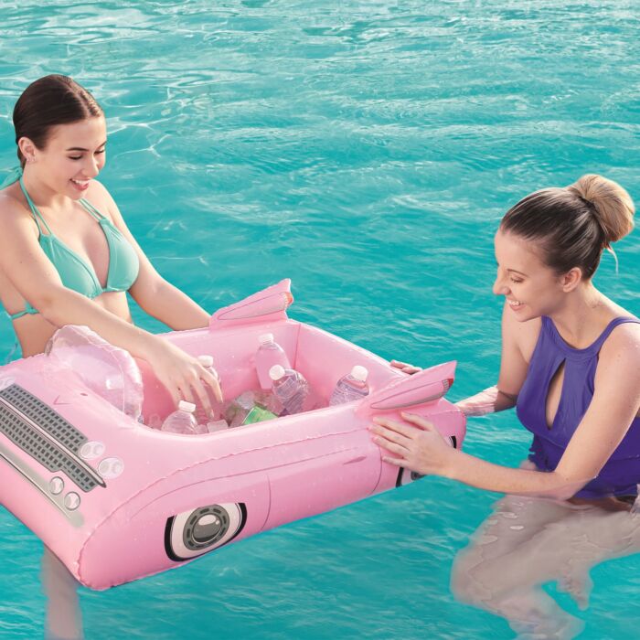 Frigorífico Insuflável Flutuante Bestway® Carro de Festa Rosa