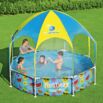 Conjunto de Piscina Redonda Desmontável Splash-in-Shade Steel Pro™ UV Careful™ Bestway®