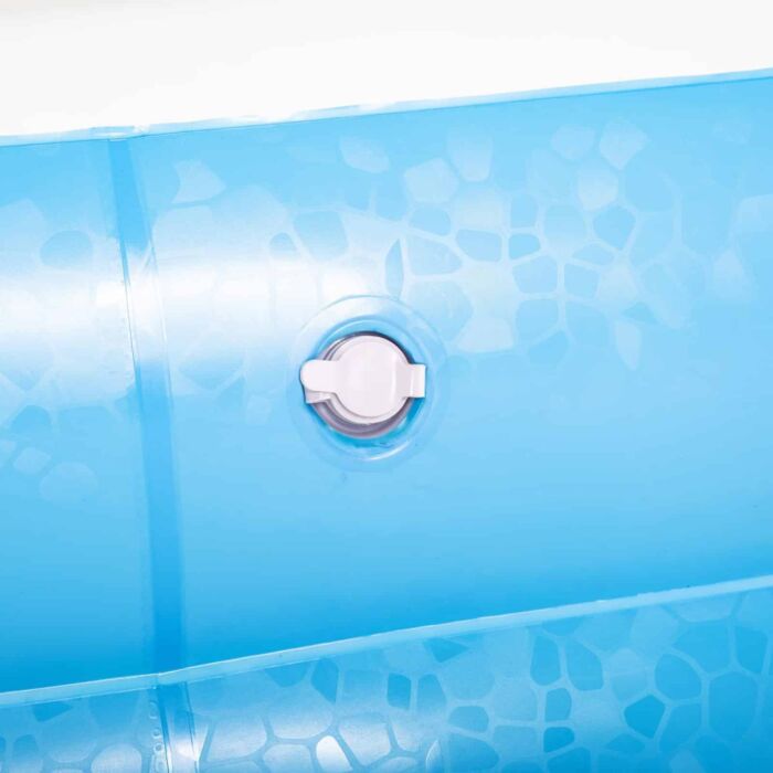 Piscina Insuflável Retangular Bestway® em Vinil 2,62 m x 1,75 m x 51 cm 2 anéis