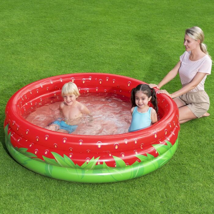 Piscina Insuflável de Jogos Bestway® Sweet Strawberry