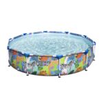 Conjunto de Piscina Desmontável Redonda Bestway® Steel Pro MAX™ de 3,05 m x 1,00 m