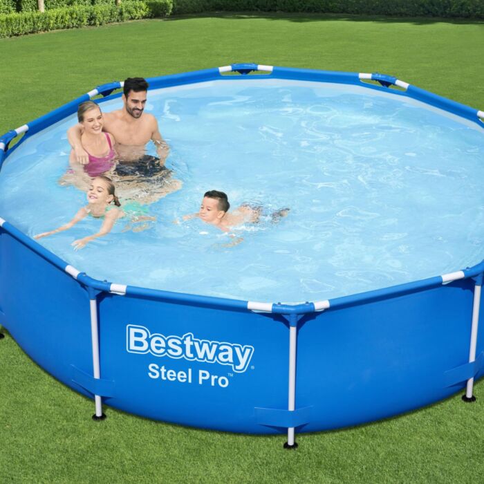 Conjunto de Piscina Desmontável Redonda Bestway® Steel Pro™ 3,05m x 76cm