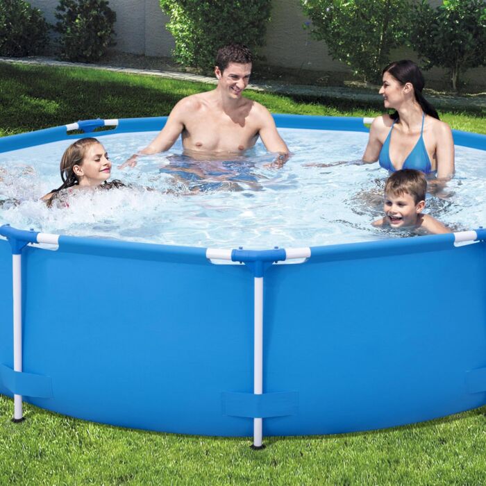 Conjunto de Piscina Desmontável Redonda Bestway® Steel Pro™ 3,05m x 76cm