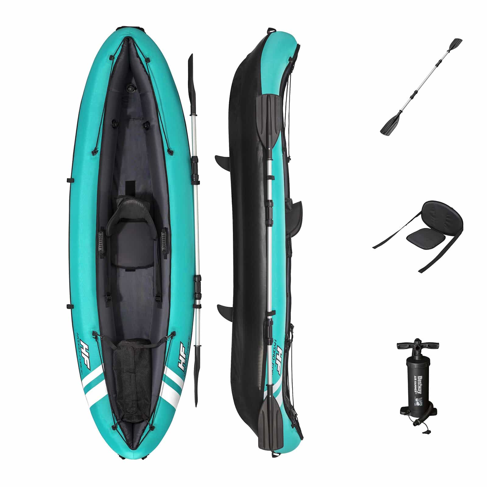 Conjunto de Kayak Insuflável Hydro-Force™ Ventura X1 2,80 m