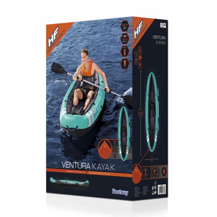 Conjunto de Kayak Insuflável Hydro-Force™ Ventura X1 2,80 m