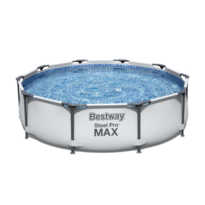 Conjunto de Piscina Desmontável Bestway® Steel Pro MAX™ de 3,05 m x 76 cm