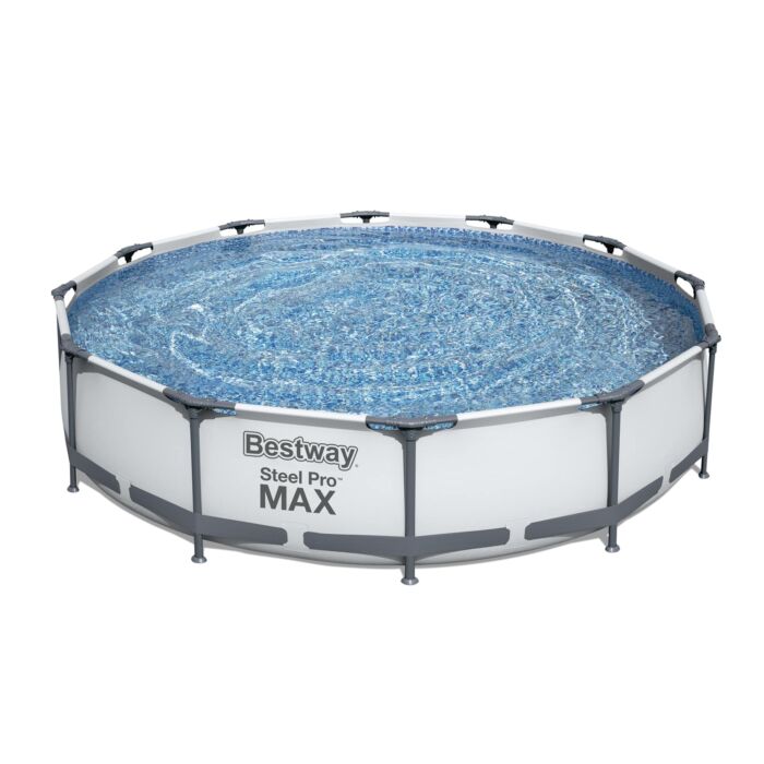 Conjunto de Piscina Desmontável Bestway® Steel Pro MAX™ de 3,66 m x 76 cm