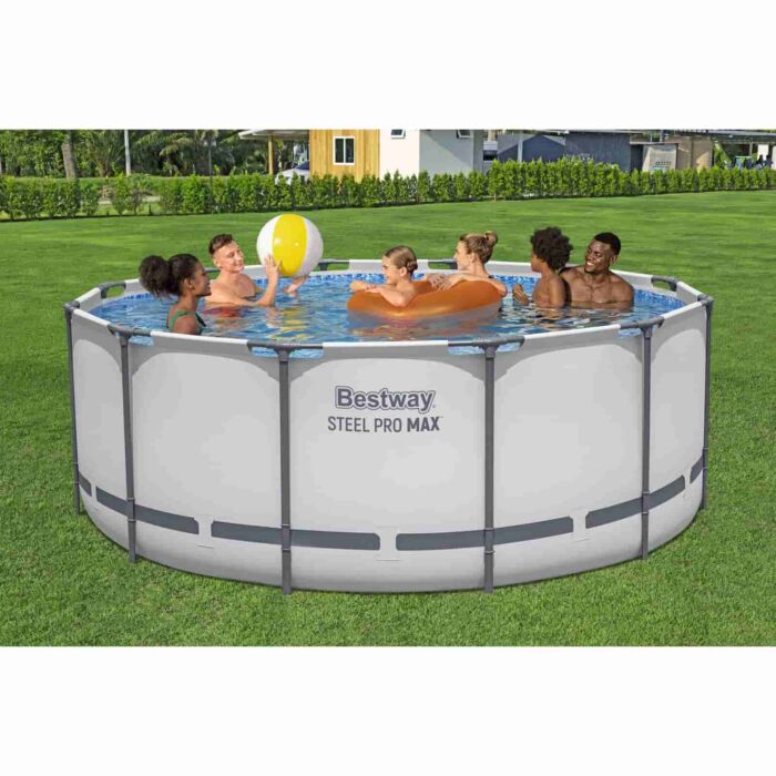 Conjunto de Piscina Desmontável Bestway® Steel Pro MAX™ de 3,66 m x 1,22 m