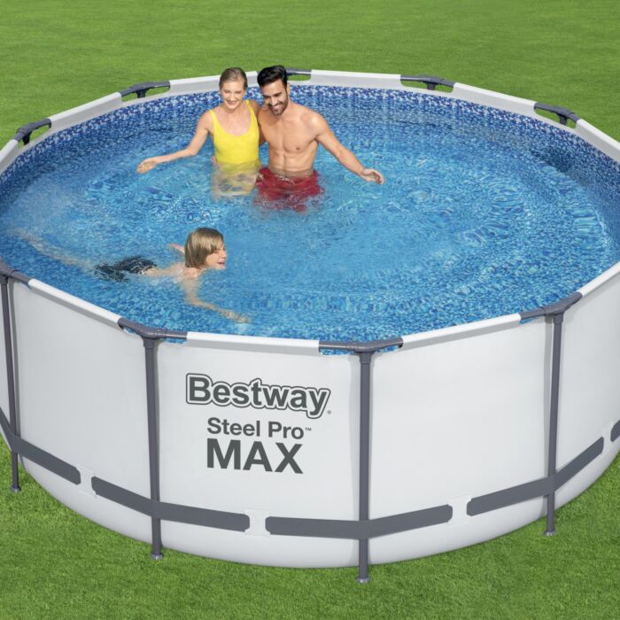 Conjunto de Piscina Desmontável Bestway® Steel Pro MAX™ de 3,66 m x 1,22 m