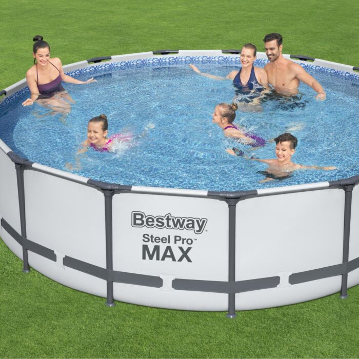 Conjunto de Piscina Desmontável Bestway® Steel Pro MAX™ de 4,57 m x 1,07 m