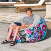 Cadeira Insuflável Bestway® Floral Inflate-A-Chair™