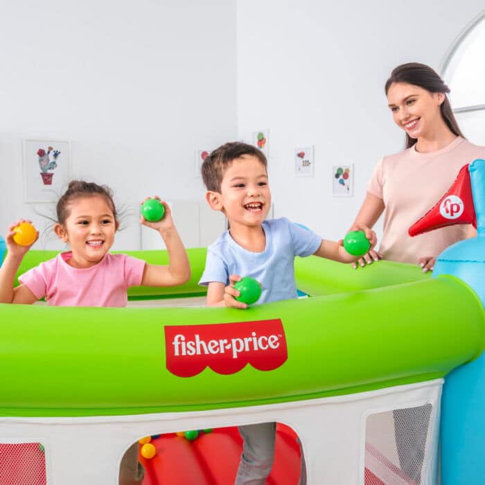 Parque Insuflável com Bomba Integrada Bouncesational Fisher-Price™