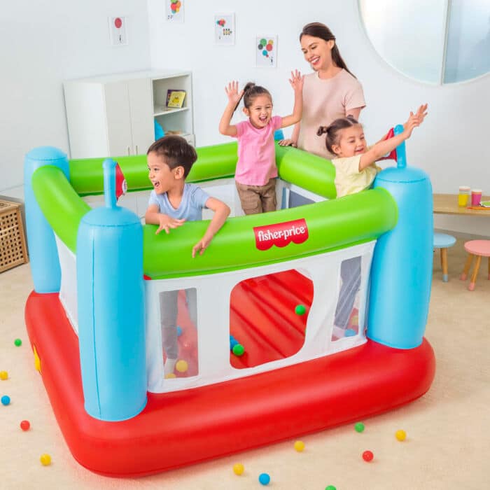 Parque Insuflável com Bomba Integrada Bouncesational Fisher-Price™