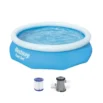 Piscina Desmontável Bestway Fast Set 3,05 m x76 cm com Bomba de Filtragem de 1.249 litros/h
