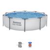 Conjunto de Piscina Desmontável Bestway® Steel Pro MAX™ de 3,66 m x 76 cm