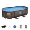 Conjunto de Piscina Desmontável Power Steel™ Swim Vista Series™ II de 4,27 m x 2,50 m x 1,00 m