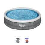 Bestway® Fast Set™ 3.66 m x 76 cm Conjunto de Piscina Insuflável Redonda