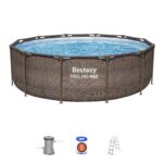 Conjunto de Piscina Desmontável Bestway® Steel Pro MAX™ de 3,66 m x 1,00 m