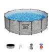 Conjunto de Piscina Desmontável Redonda Bestway® Steel Pro MAX™ 4,27 m x 1,22 m
