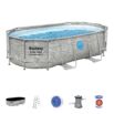 Conjunto de Piscina Desmontável Power Steel™ Swim Vista Series™ II de 4,27 m x 2,50 m x 1,00 m