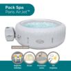 Conjunto de SPA Insuflável de Hidromassagem para 4-6 Pessoas Lay-Z-Spa Paris Airjet™ com Acessórios