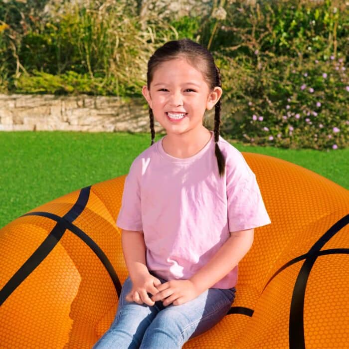 Poltrona Insuflável Infantil de Basquetebol Bestway® Beanless™