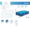 Piscina Desmontável Retangular Bestway® Steel Pro™ 3,00 m x 2,01 m x 66 cm