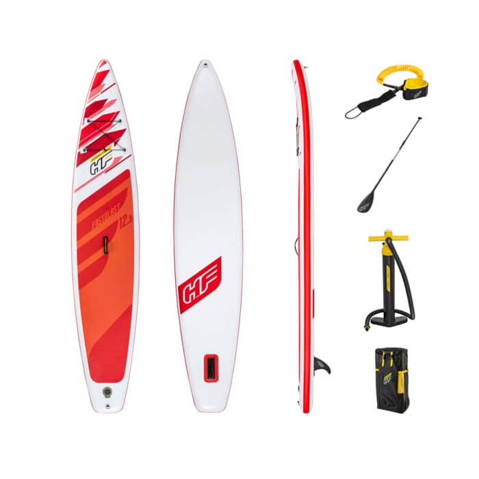 Conjunto de Prancha Insuflável de Stand Up Paddle Hydro-Force™ Fastblast Tech 3,81 m