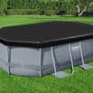 Cobertor de inverno oval de 3,05 m x 2,00 m para piscinas elevadas Bestway