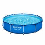 Piscina desmontável retangular 4m x 2,11m x 81cm Bestway Steel Pro