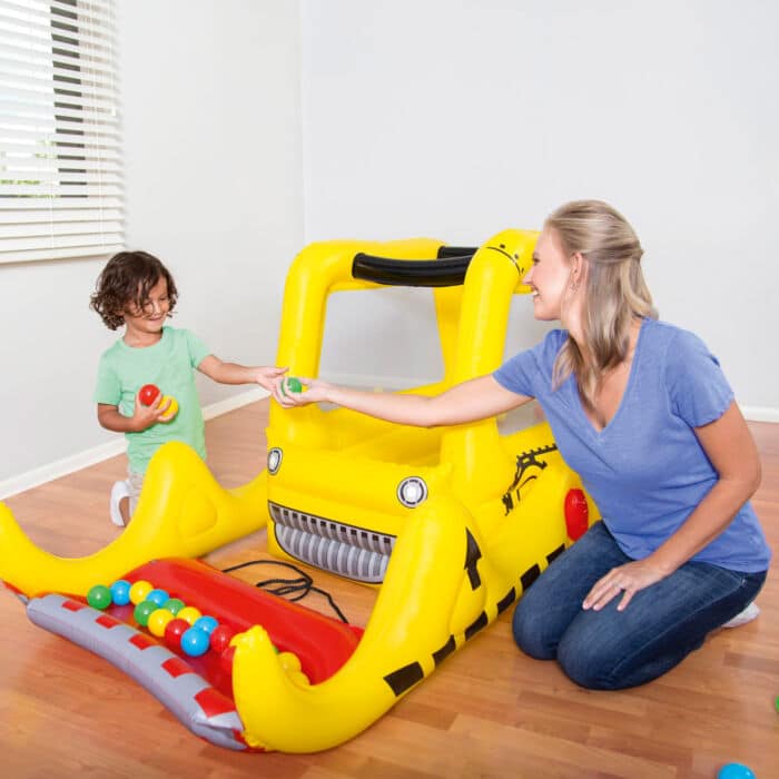 Piscina de Bolas com Forma de Excavadora Up In & Over™