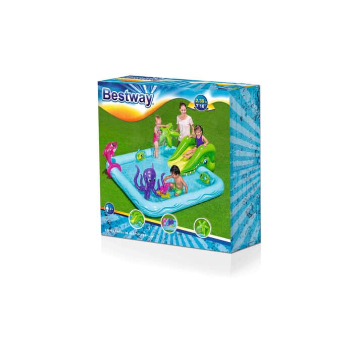 Centro de Jogos Aquáticos Infantil Insuflável Aquário Fantástico Bestway®