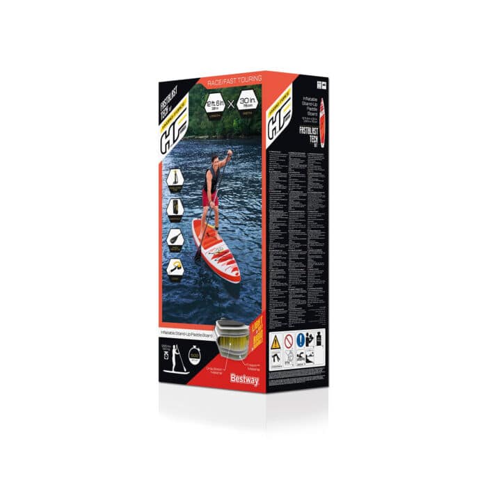 Conjunto de Prancha Insuflável de Stand Up Paddle Hydro-Force™ Fastblast Tech 3,81 m