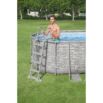 Conjunto de Piscina Desmontável Power Steel™ Swim Vista Series™ II Bestway® 5,49 m x 2,74 m x 1,22 m