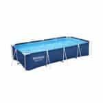 Piscina desmontável retangular 4m x 2,11m x 81cm Bestway Steel Pro