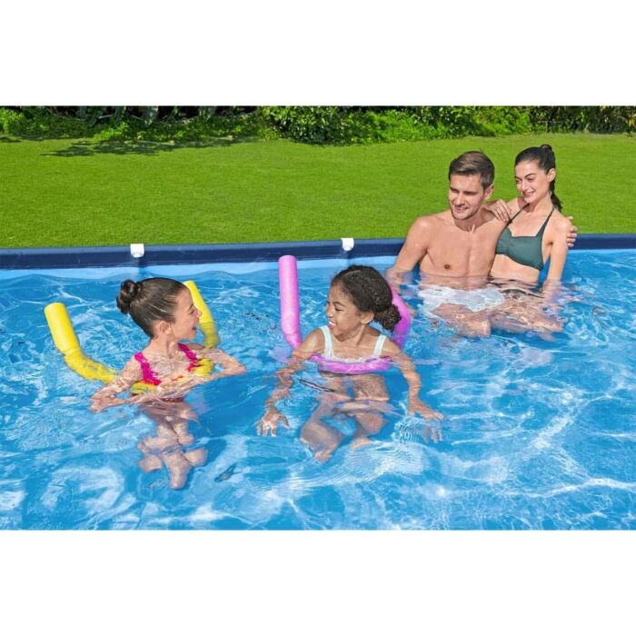 Piscina desmontável retangular 4m x 2,11m x 81cm Bestway Steel Pro