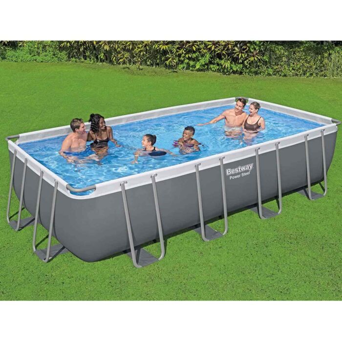 Piscina desmontável 5,49 x 2,74 x 1,22 m Bestway Power Steel