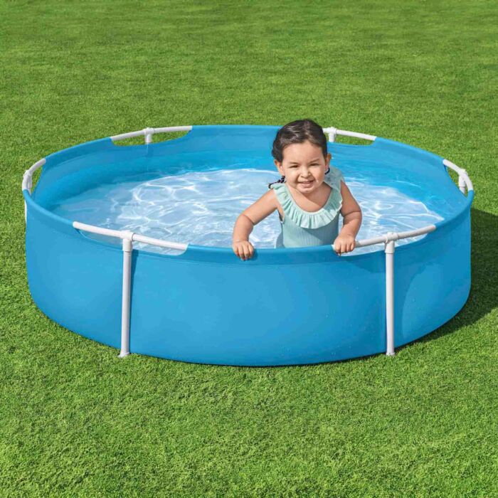 A minha primeira piscina Bestway 1,52m x 38cm