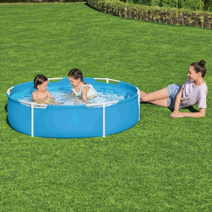 A minha primeira piscina Bestway 1,52m x 38cm