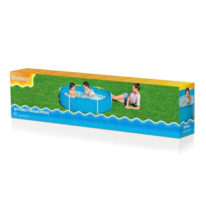 A minha primeira piscina Bestway 1,52m x 38cm