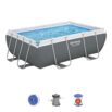 Piscina desmontável retangular 2,82 x 1,96 m x 84 cm Bestway Power Steel