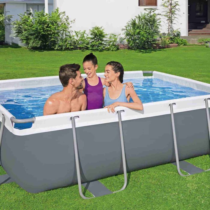 Piscina desmontável retangular 2,82 x 1,96 m x 84 cm Bestway Power Steel