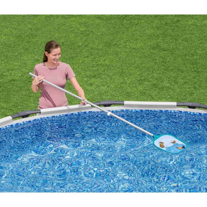 Kit de manutenção para piscina desmontável até 3,96 m de diâmetro. Bestway. AquaClear