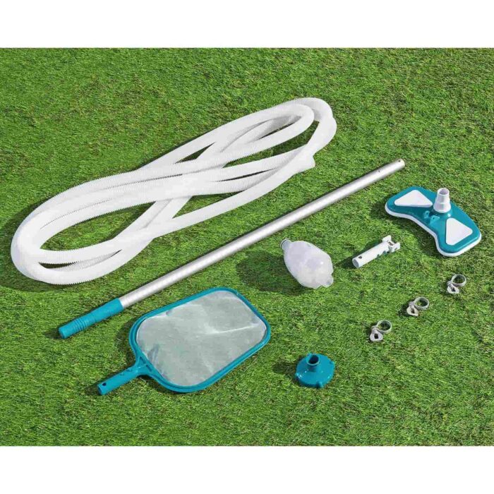 Kit de manutenção para piscina elevada até 6,10 m de diâmetro. Bestway. AquaClear