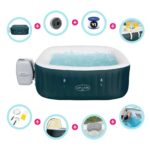 Pack Spa de Hidromassagem Inflável para 4-6 pessoas Lay-Z-Spa Ibiza AirJet + Acessórios