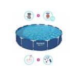 Pack piscina desmontável redonda 3,96 m x 84 cm Steel Pro + Acessórios