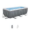 Piscina Desmontávei DEPURADORA AREIA Steel Pro MAX 4,12 m x 2,01 m x 1,22 m