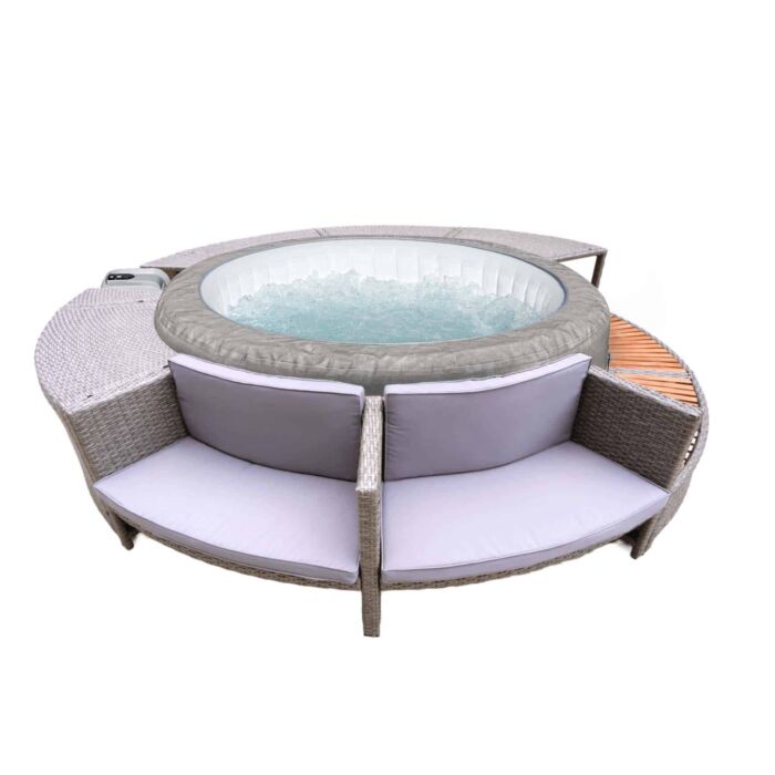 Spa exterior Zurich com revestimento 279x40x56 cm K2O Full
