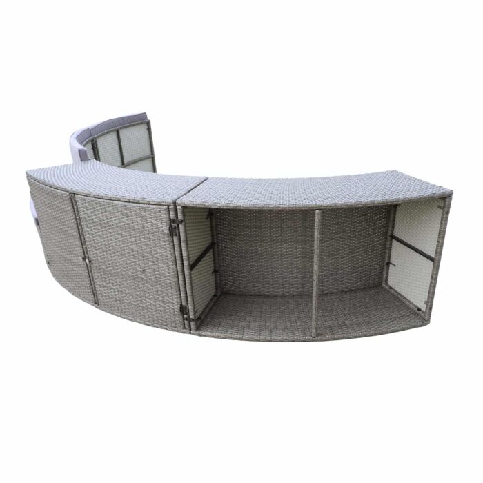 Kit Half Surround 306 com piscina Steel Pro Max 305 x 100 cm